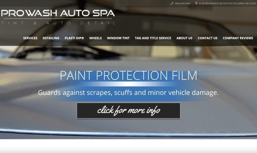 Maryland SEO Car Wash Service