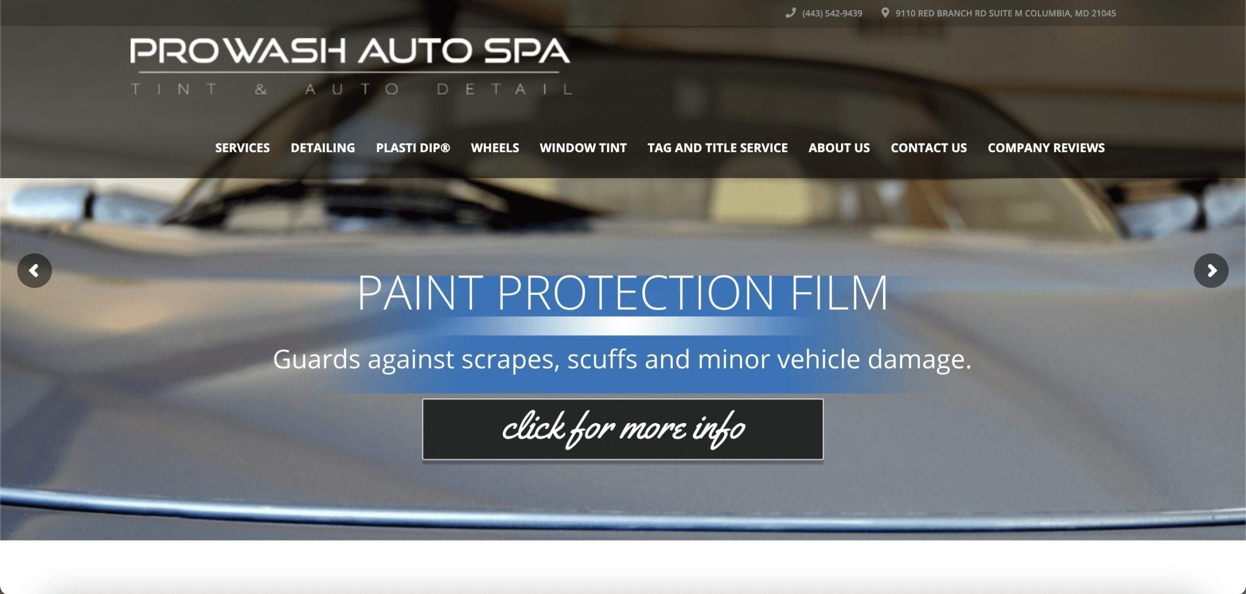 Pro Wash Auto Spa  Tint and Auto Detail